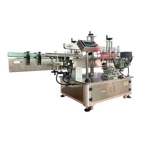 Factory Supply Automatic Plane Surface Label Applicator Auto Adhesive Hand Sanitizer Labelling Machine for Flat Square Bottle 
