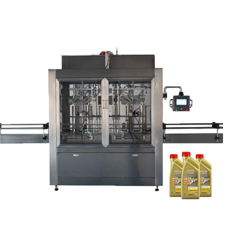 Automatisk stempeltype Solsikkefrøolje Kokosnøttolje Vegetabilsk olje Fyllingsmaskiner for olivenolje 