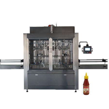 Mini Filling Line High Speed Table Type Automatisk Round Bottle Labelling Machine 