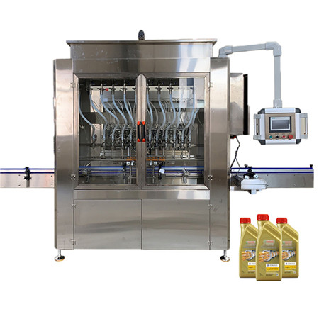 Industriell aluminiumsflaskeposefyllingsmaskin for pastakrem 