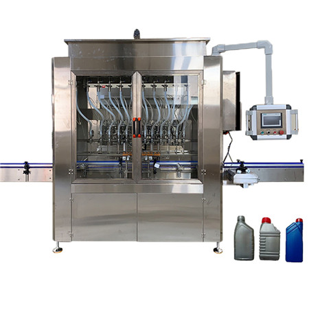 Automatisk lineær stempel / stempel matolje / spiselig olje / olivenoljefyllingskapsmaskin 