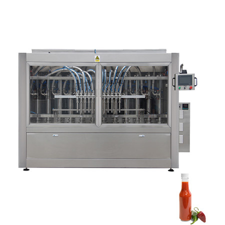 Automatisk PLC-styrt servostempel Linertype flytende flaskeoljefyllingsmaskin Fyllemaskiner for pakkelinje 