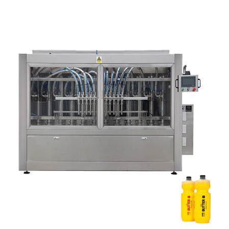 Enkelthodet pneumatisk horisontal pasta / flytende fyllmaskiner Peanøttsmørpåfyllingsmaskin / utstyr til melkøldrikk 