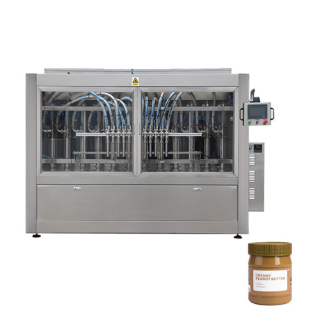 Automatisk juice produksjonslinje rent vann / Cbd matolje / saus / honning / melk / tomatpasta Fylle- og kappemerkemaskin 