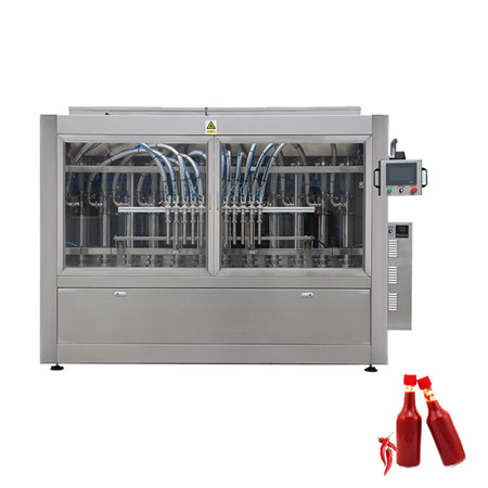 Automatisk drikkevannsproduserende tappefyllingsmaskinlinje/industriell fyllemaskin med høy effektivitet 