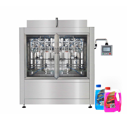 Automatisk karbonatisert drikkefyllingsmaskinanlegg / Kullsyreholdig drikkeflaskemaskinanlegg / Kullsyreholdig vannproduksjonslinje Anleggskostnad 