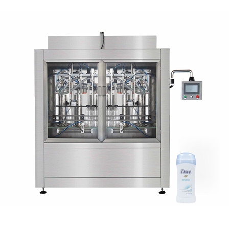 Automatisk glassflaske brennevin White Spirit Bottling Machine for PLC Control Filling Production Line 