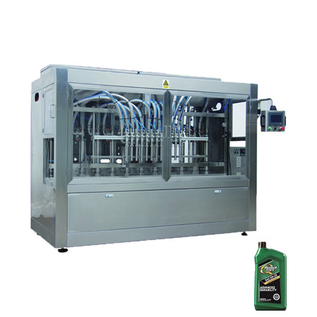 Automatisk påfyllings- og kappemaskin med 4 hodet matvaremaskiner for spiselig oljeflaske med beltetransportør (YT4T-4G1000 og CDX-1) 
