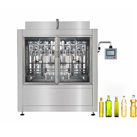 Fullautomatisk glass / kjæledyrflaskelinje Plantedrikke / juice / kullsyreholdig drikkesoda / brus / mineralvann, flytende vaskemiddel for fylling av flaskemaskiner 