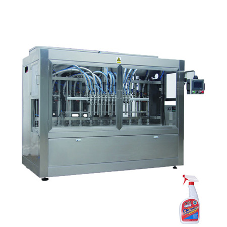 Halvautomatisk G1wg lim og væskepåfyllingsmaskin for vann og te / juice / honning / alkohol / desinfeksjonsmiddel 