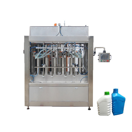 Halvautomatisk digital kontroll olje vannjuice flytende fyllemaskin for flaske 