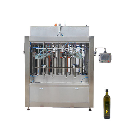 Automatisk tyktflytende flytende påfyllingsmaskin for plastflaske, tyktflytende flytende fyllstoff Cbd olivenolje 