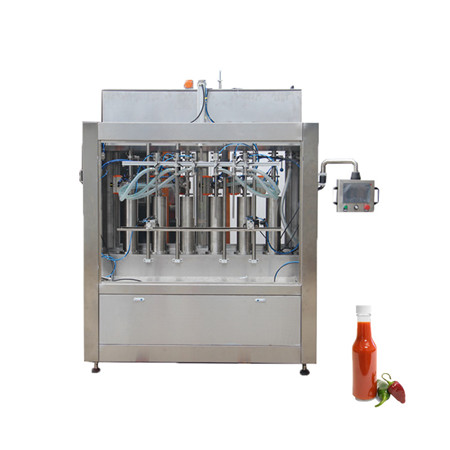 5000bph helautomatisk plastglassflaske vann appelsinjuice ølvinfyllingspakningsmaskin 